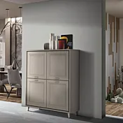 credenza alta olmo contemporanea
