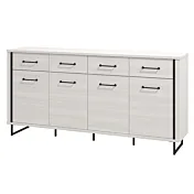 credenza bianco frassino con ante