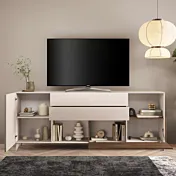 credenza con cassetti e ribalta