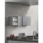 Pensile cubo per cucina sospeso, Beton