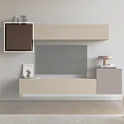 cubo sospeso bronzo