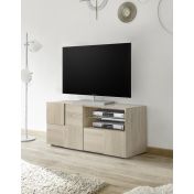 Porta TV di Design Rovere Samoa ad un anta e un cassetto