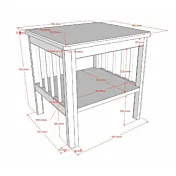 dimensioni comodino 