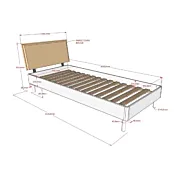 dimensioni del letto 