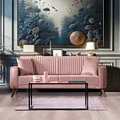 divano rosa antico 3 posti