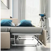 divano con letto sollevamento automatico