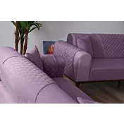 divano lilla stile contemporaneo