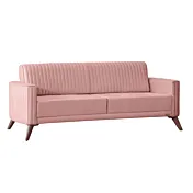 divano elegante rosa