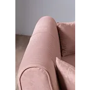 divano economico in tessuto rosa