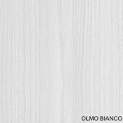 Set zona notte, Settimino, Comò e Comodini, Olmo Bianco, Made in Italy