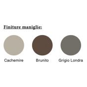 Madia Annecy color cachemire a 3 ante dal design moderno, Made in Italy