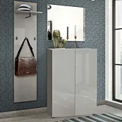 Nuovo ingresso moderno Grigio Lucido