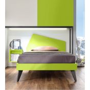 Letto una piazza e mezza Iceberg Moretti Compact, Verde cedro