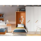 letto a scomparsa terracotta
