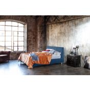 Letto scontato, Made in Italy matrimoniale Aurora con contenitore