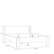 letto matrimoniale in sconto