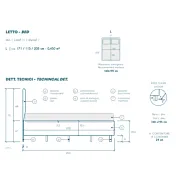 dimensioni del letto 
