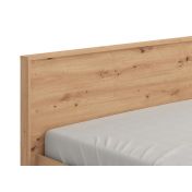 Letto industry economico, finitura Rovere