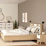 letto rovere 