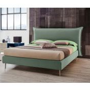 Letto matrimoniale Nathy, king size in finitura Caraibi