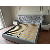 letto moderno grigio in offerta zenzeroshop