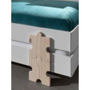 Letto sommier sovrapponibile, disponibili 2 colorazioni