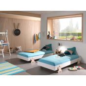 Letto sommier sovrapponibile, disponibili 2 colorazioni