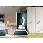 letto blu reale