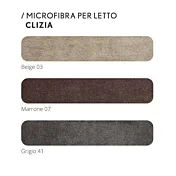 camera letto tessuto microfibra