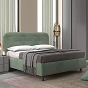 letto verde 1 piazza e mezza