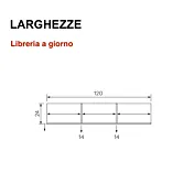 libreria a giorno