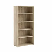 libreria con ripiani 