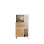 credenza alta con ante cashmere