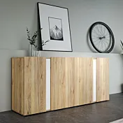 credenza scontata rovere