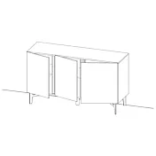 credenza graniglia