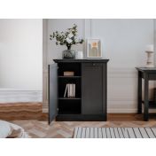 Credenza multiuso 2 ante in finitura Grigio antracite