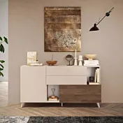 credenza color tortora