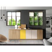 Mobili da sala moderni, Credenza di design a 5 ante in offerta