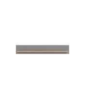 Mensola di design finitura Rovere e Grigio