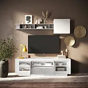 mobile tv contemporaneo grigio