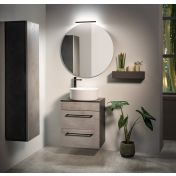 Cassettiere bagno moderne, mobile con 2 cassetti, Jog 1