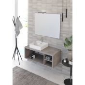 Mobile bagno sospeso L.110 con ripiano, Niagara 36