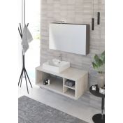 Mobile bagno sospeso L.110 con ripiano, Niagara 37