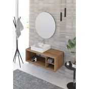 Mobile bagno sospeso L.110 con ripiano, Niagara 38