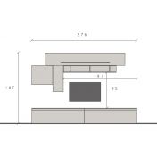 specifiche parete moderna collezione logica