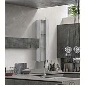 Pensile per cucina sospeso, Grigio artico