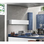 Pensile per cucina sospeso, Blu
