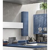 Pensile per cucina sospeso, Blu