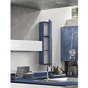 Pensile per cucina sospeso, Blu