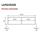 pensile orizzontale